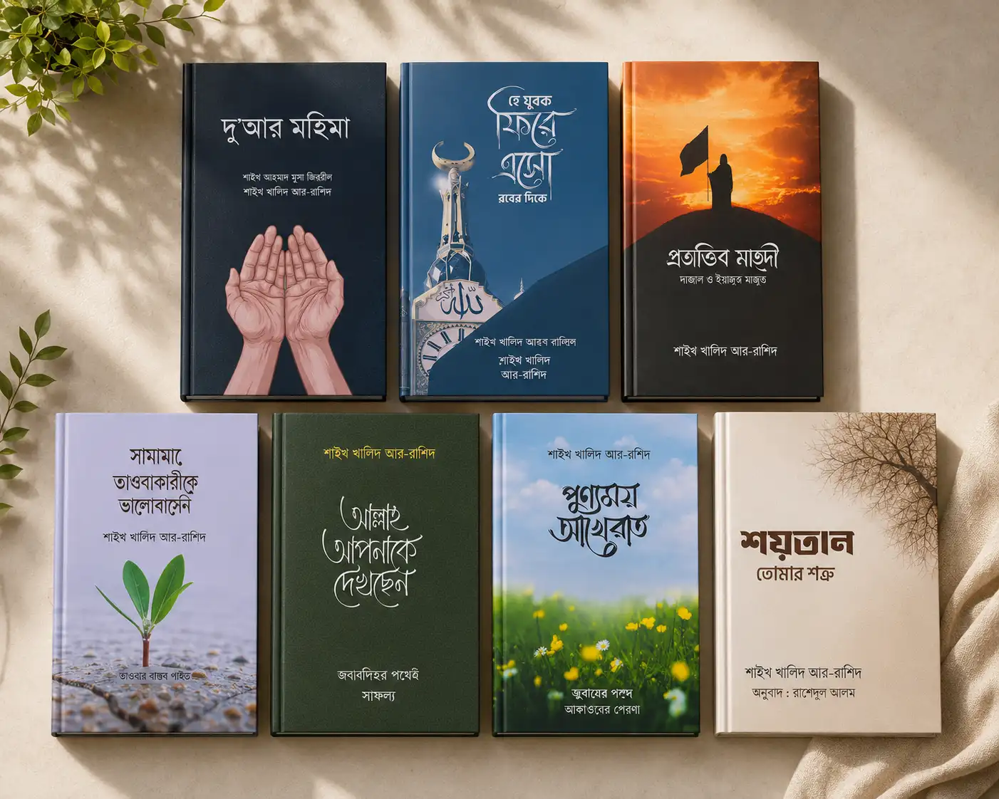সৌদি আরবের মাজলুম শাইখ খালিদ আর-রাশিদের ঈমানদীপ্ত ৭টি বই